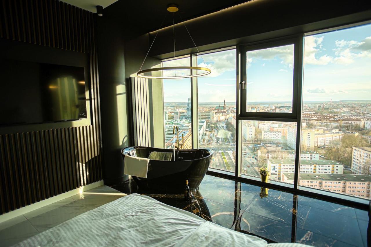 Wanna Na 20 Pietrze, City View, Hanza Tower Szczecin Bagian luar foto
